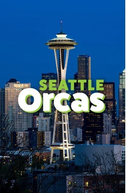 seattle Orcas Logo for MLC with its respective city