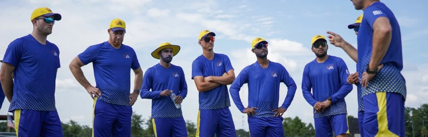 major league cricket pre series camp