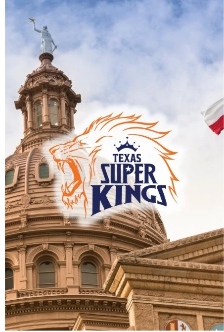 Texas Super Kings Logo with its respective city