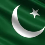 pakistani flag waving