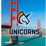 San francisco Inicorns Team logo with its respective country